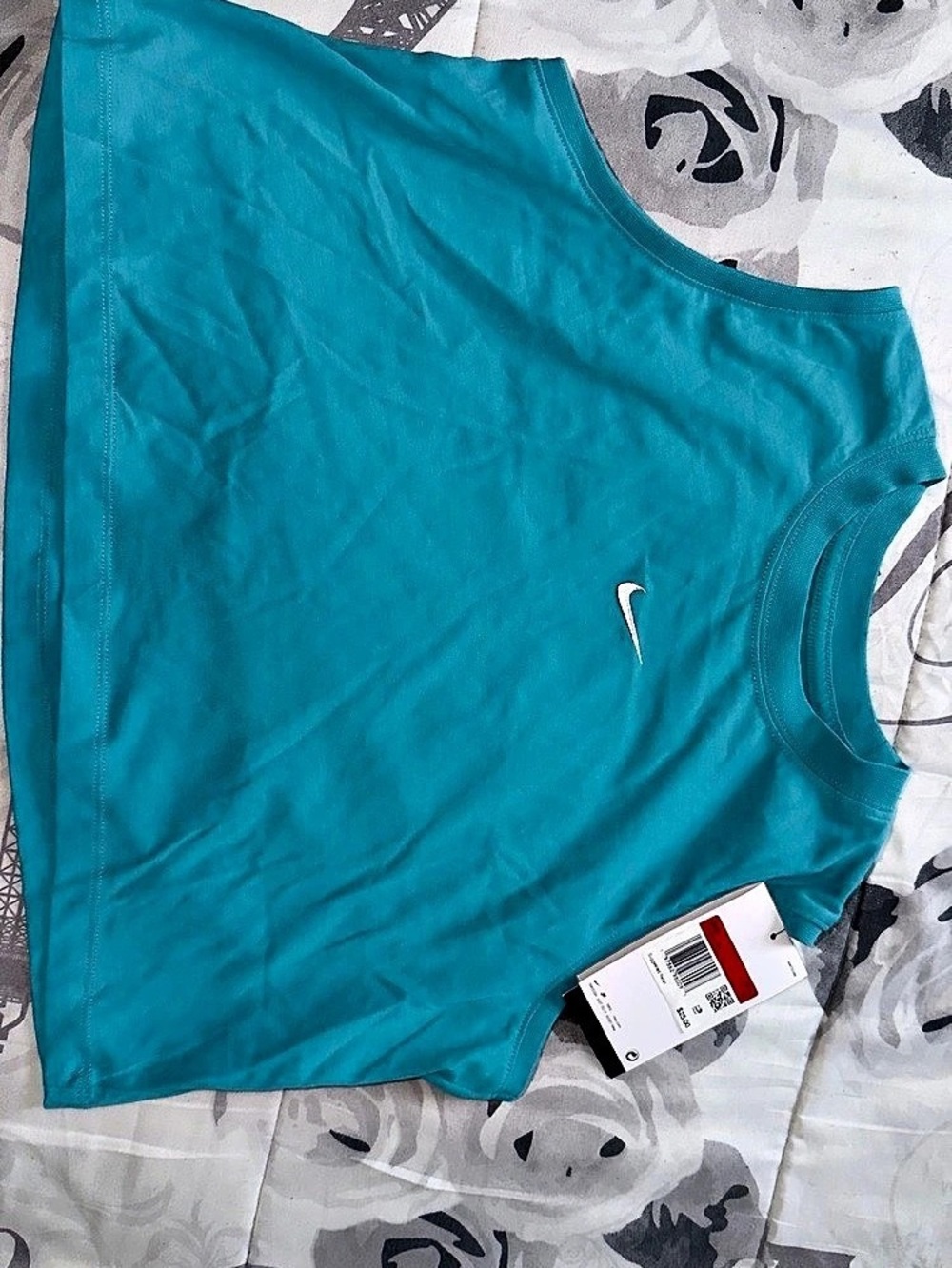 Nike Dri-FIT The Nike Tee Short Sleeve Blue Girls Large NWT